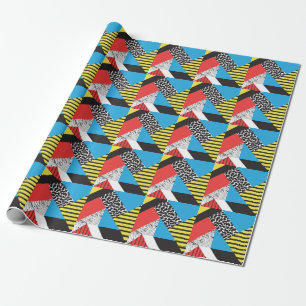 Papel De Presente Geometria Moderna: Estilo sem Abstrato