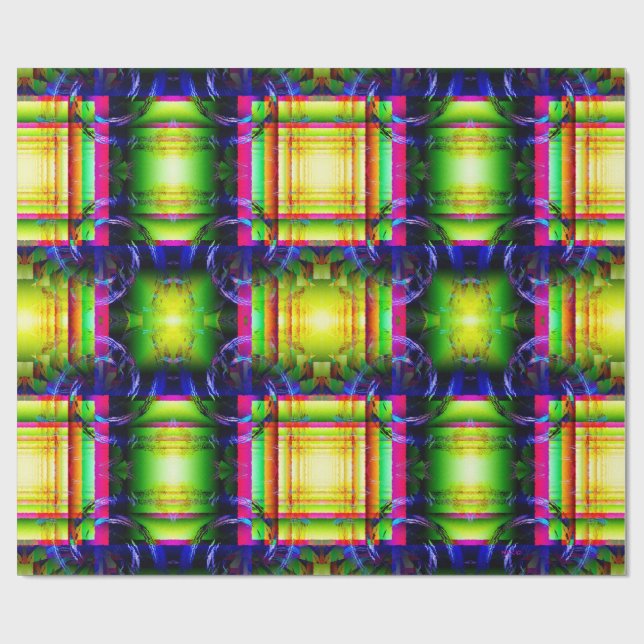 Papel De Presente Geometrias Divertidas..... (Aberto)