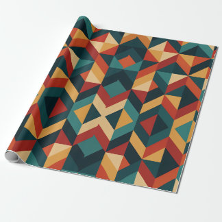 Papel De Presente geométrico abstrato