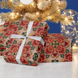 Papel De Presente Geométrico do Desert Bloom