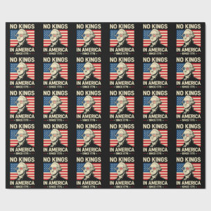 Papel De Presente George Washington engraçado Sem Reis América 1776