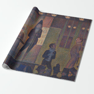 Papel De Presente Georges Seurat - Espetáculo Paralelo de Circo