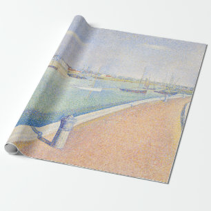 Papel De Presente Georges Seurat - O Canal das Gravelinas