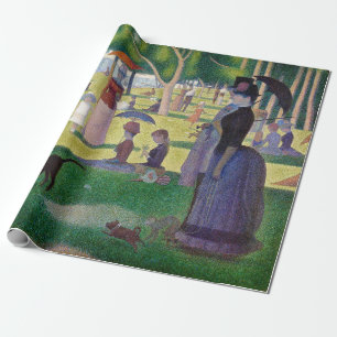 Papel De Presente Georges Seurat - Um Domingo na La Grande Jatte