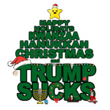 Gift Wrap "Trump Sucks", feriados felizes para tod