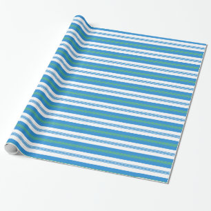 Papel De Presente Giftwrap da Glória Azul