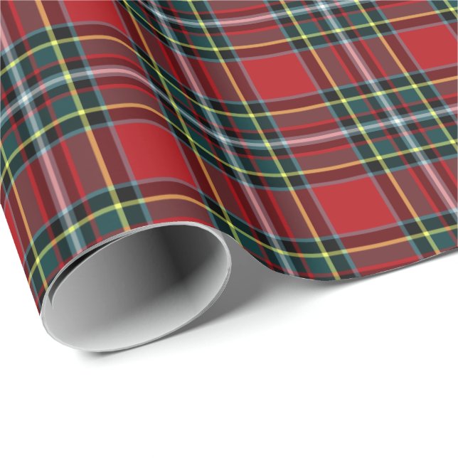 Papel De Presente Gillespie Clan Tartan (Ponta do rolo)