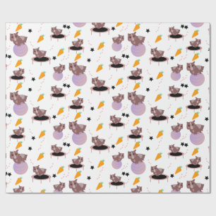 Papel De Presente Ginásio de Fitness de Porquinho-da-Índia Design En