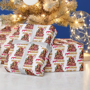 Papel De Presente Gingerpão Diva Funny Urban Christmas