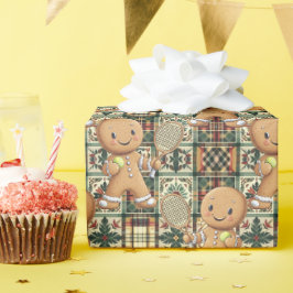 Papel De Presente Gingerpão Tênis Grand Slam 🎾 🎄