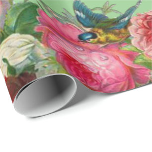 Papel De Presente Girafa de papel de enrolamento brilhante