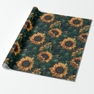 Papel De Presente Girassol (Lush)