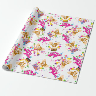 Papel De Presente Gizmo | Vamos Rock 'n Roll Pattern