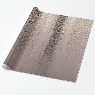 Papel De Presente Glam Moderno Abstrato Rosa Bege Prata Dourado Rosa