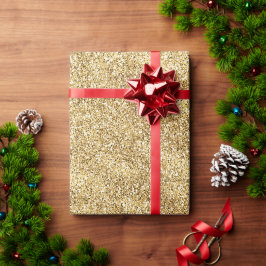 Papel De Presente Glitter Glitter Unicorn Sparkle Dourado
