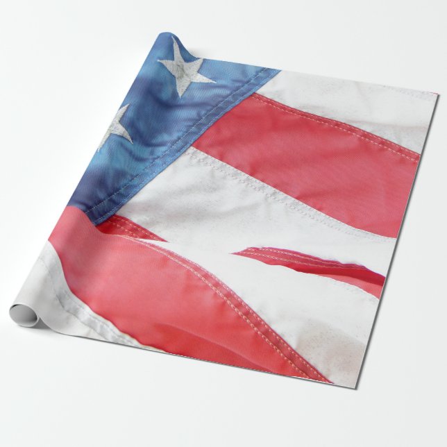 Papel De Presente Glória velha desvanecida (Desenrolado)