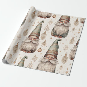 Papel De Presente Gnomo de Jardim Caprichoso & Botânica