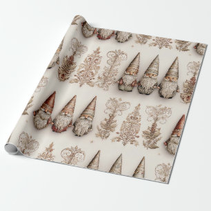 Papel De Presente Gnomo de Jardim Caprichoso & Botânico (3)