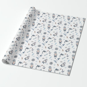 Papel De Presente Gnomos náuticos!