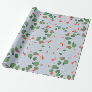 Papel De Presente Goldfish Pond