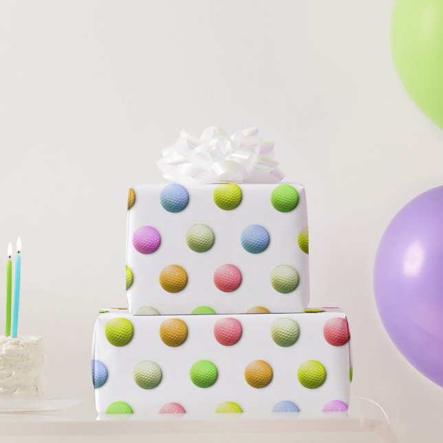 Papel De Presente Golfe (Presentes para festas)