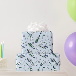 Papel De Presente Golfe de Portão Bonito