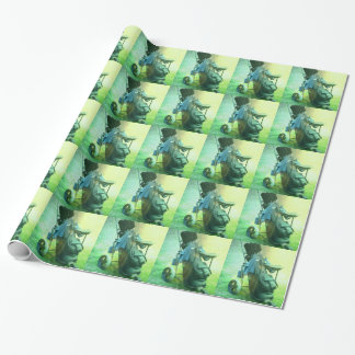 Papel De Presente Golfing