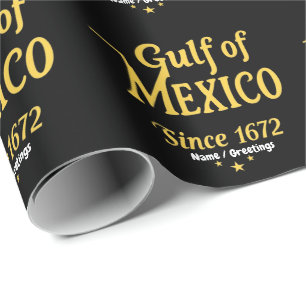 Papel De Presente Golfo do México Desde 1672, Mergulho Profundo na H