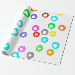 Papel De Presente Gomas