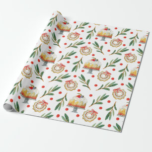 Papel De Presente Goodies de Natal