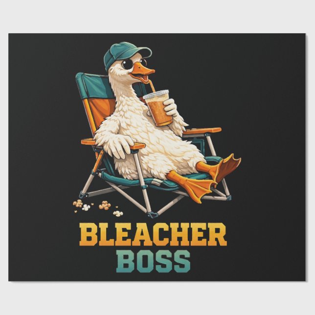 Papel De Presente Goose Bleacher Boss (Aberto)