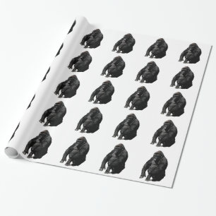 Papel De Presente Gorilla Pop Art