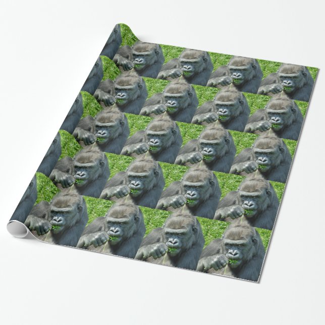 PAPEL DE PRESENTE GORILLAS (Desenrolado)