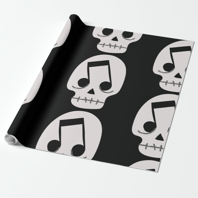 Papel De Presente gótico (Desenrolado)