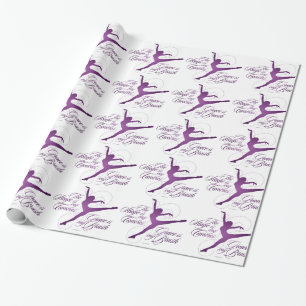 Papel De Presente Graça é meu pincel (Dança)