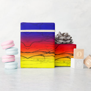 Papel De Presente Gradiente abstrato