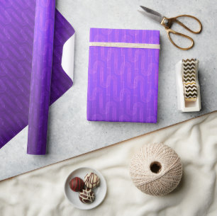 Papel De Presente Gradiente lilac neon.