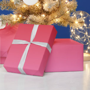 Papel De Presente Gradiente Ombré Rosa Vermelho #1