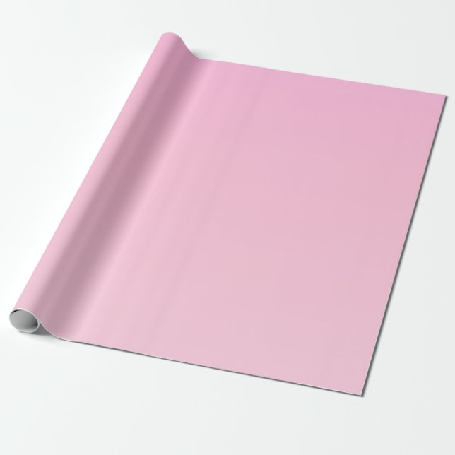 Papel De Presente Gradiente Rosa (Desenrolado)