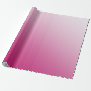 Papel De Presente Gradiente Rosa Quente