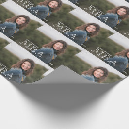 Papel De Presente Graduação de Graduação de MBA de Foto