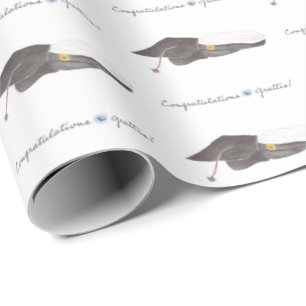 Papel De Presente Graduação de Presente para Estudantes Sueco-Amer
