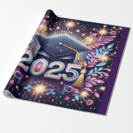 Papel De Presente Graduação Elegante 2025