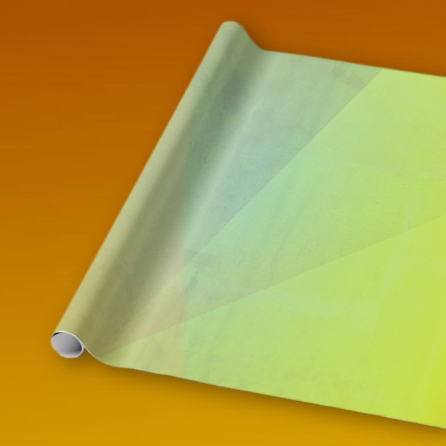 Papel De Presente Graduação Geométrica Amarela Moderna (Criador carregado)