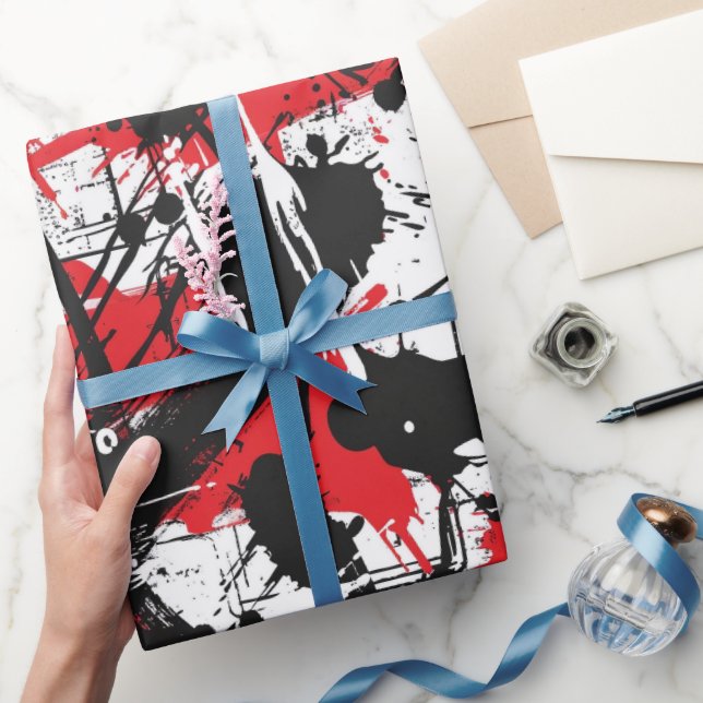 Papel De Presente Graffiti Art (Presentear)