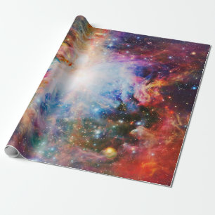 Papel De Presente Grande Arco-Íris da Nebulosa de Órion