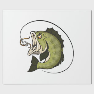 Papel De Presente Grande Boca de Robalo