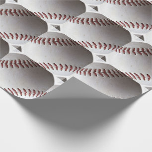 Papel De Presente Grande teste padrão do basebol