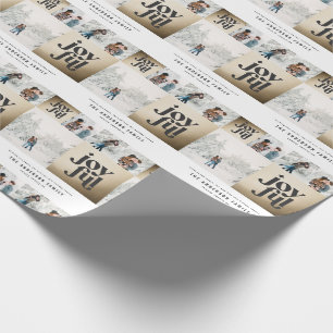 Papel De Presente Gratuidade geométrica moderna - natalidade dourada