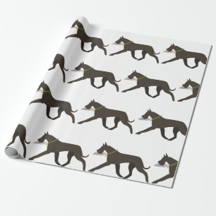 Papel De Presente Great Dane